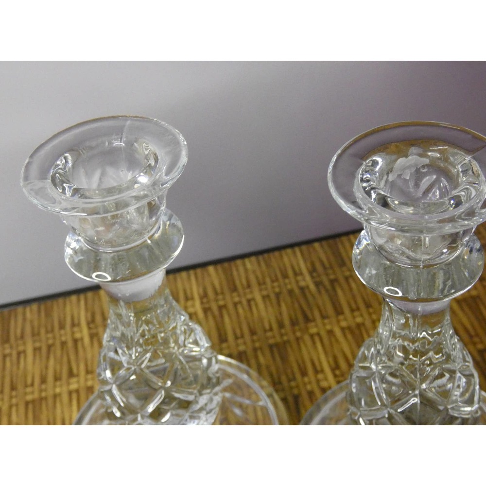 Modern Glass Candlesticks - Picture 5 of 5